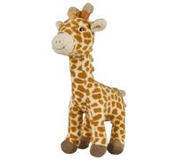 Sterntaler Peluche M Giraffa Kaya - Peluche per neonati e bambini in morbido tessuto - Giocattolo riempito con ovatta di poliestere - fedele compagno per scoprire, coccole e giocare, marrone oro