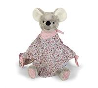 Sterntaler Pupazzo di pezza Mabel Il Topolino, per Bebè a Partire da 1 Mese, Taglia M, 36 cm, Grigio/Multicolore