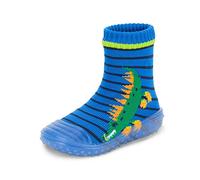 Sterntaler Ragazzi Adventure Coccodrillo Pantofole, Blu, 26 EU