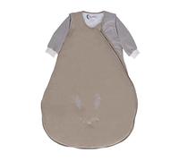 Sterntaler Sacco nanna unisex per bambini, a maniche lunghe, 110 cm, coniglietto Happy - sacco a pelo per bambini, sacco nanna - marrone, 110 cm