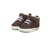 Sterntaler Scarpe da bambino mix di materiali, marrone scuro., 21/22 EU