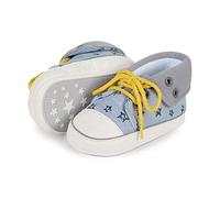 Sterntaler Scarpe Sneaker, Bimbo 0-24, Grigio (Rauchgrau 566), 16 EU (0.5)