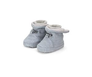 Sterntaler Scarpine da Bambino Melange, Scarpe da Neonato Bimbo 0-24, Grigio Fumo, 18 EU