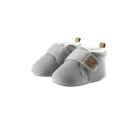 Sterntaler, Scarpine per gattonare a maglia Unisex-Bimbi 0-24, grigio medio, 22 EU