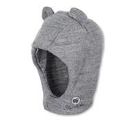 Sterntaler - Kid's Scarf Hat Wool with Ears - Berretto 47 cm grigio