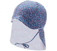 Sterntaler Schirmmütze m. Nackenschutz 1402132 Cappello da Freddo, Blau, 45 Baby Girls