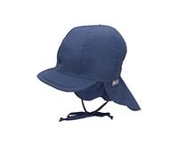 Sterntaler Schirmmütze m. Nackenschutz 1511410 Cappello Invernale, Blau, 49 Unisex Baby