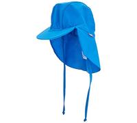 Sterntaler Schirmmütze mit Nackenschutz Cappello, Blu, 47 cm Unisex-Bimbi
