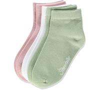 Sterntaler Sneaker-Söckchen 3er-Pack Bambus, Calzini Bimba 0-24, zartrosa, 18