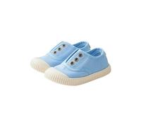 Sterntaler Sneaker Tinta Unita - Scarpe Sportive per Bambini in Tela - Scarpe estive per Bambini con Suola Antiscivolo - Scarpe Unisex con Elastico Elastico, Velluto Blu, 22 EU