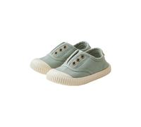 Sterntaler Sneaker Tinta Unita - Scarpe Sportive per Bambini in Tela - Scarpe estive per Bambini con Suola Antiscivolo - Scarpe Unisex con Elastico Elastico, Verde Pietra, 30 EU
