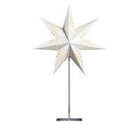 STERNTALER Stella in carta, bianca, 7 punte, Ø 45 cm, altezza 70 cm Sterntaler