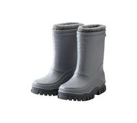 Sterntaler Stivali in Gomma Unisex per Bambini con Scarpa Interna Rimovibile, Grigio Medio, 31 EU