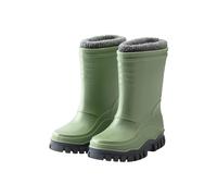 Sterntaler Stivali in Gomma Unisex per Bambini con Scarpa Interna Rimovibile, Verde Pietra, 31 EU