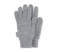 Sterntaler Strick-Fingerhandschuh Ringel Guanti Pesanti, Argento Melange, Taglia Unica Unisex-Bimbi