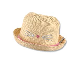 Sterntaler Strohhut 1412183 ha, Sand, 45 Baby Girls