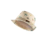 Sterntaler Strohhut RIPSBAND Bedruckt mit Safari Tieren Cappello, Sabbia, 51 Bambini e Ragazzi