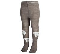Sterntaler Strumpfhose Wolle Collant Lana, Marrone Melange, 68 Unisex-Bimbi