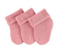 Sterntaler Unisex Baby Erstlingssöckchen 3er-Pack Socken, rosa, 0