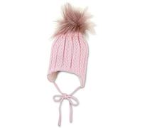 Sterntaler Unisex - Bimbi 0-24 Strickmütze Cappello a Cuffia Not Applicable, Rosa, 49