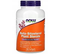Now Foods Beta-sitosterolo Plant Sterols - 180 sofgels NOW3079