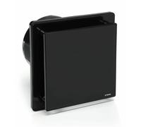 STERR - Aspiratore da bagno nero 150 mm / 6" - BFS150-B