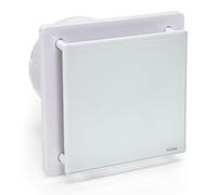 STERR Bianco Aspiratore Ventilatore Bagno 150 mm Silenzioso, Moderno