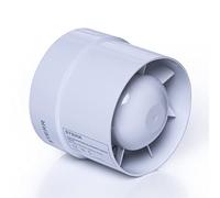 STERR IDM100 - Ventilatore in linea 100 mm - Piccolo Ventilatore in linea - Cucina - Serra - Tenda - Garage