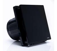 STERR Nero Estrattore D'aria 100 mm Silenzioso - Ventilazione Bagno