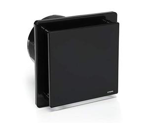 STERR Nero Estrattore D'aria 150 mm Silenzioso - Ventilazione Bagno