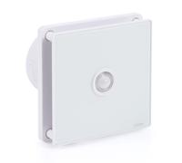STERR - Ventilatore da bagno con frontale in vetro con rilevatore di movimento P