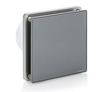 STERR - Ventilatore da bagno grigio con timer - BFS100T-G