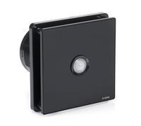 STERR - Ventilatore da bagno nero con sensore di movimento PIR - BFS100P-B