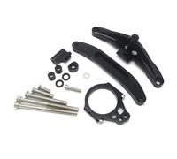 Sterzo Damper Bracekt Stabilizzatore Ammortizzatore Sterzo Per Yamaha FZ1 Per FAZER 2006-2015 Lineare Invertito Con Controllo Sicurezza Regolabile CNC Ammortizzatore Sterzos CNC(SET 7)