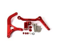 Sterzo Lineare Per Multistrada V4 S Per MULTISTRADA RS Per PIKES Per PEAK Kit Di Montaggio Per Ammortizzatore Sterzo Regolabile Per Moto(Red Bracket)
