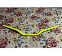 STERZO PIEGA MEDIA ACCOSSATO GIALLO FLUO MANUBRIO MOTO 22mm ACCOSSATO RACING