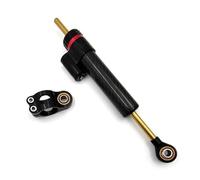 Sterzo Stabilizzatore Alluminio CNC Moto 255mm 342mm 375mm Ammortizzatore Di Sterzo Regolabile Universale Barra Bilanciamento In Lega Alluminio E Fibra Carbonio(342MM Carbon Fiber)