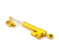 Sterzo Stabilizzatore Alluminio CNC Moto Per VERSYS Per 650 2015 2016 2017 2018-2020 Ammortizzatore Di Sterzo CNC Per Motociclette Ammortizzatori Stabilizzatori(Yellow)