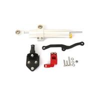 Sterzo Stabilizzatore Moto Staffa Ammortizzatore Modificata Per MTS 950/1200/1260 E Direzionale Con Righello In Titanio Modificato Per Multistrada V2(Silver set)