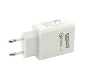 Stesso caricatore doppio USB Quickcharge 3.0 + Type-C PD 20W