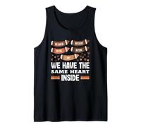 Stesso Cuore Dentro Diversità Gentilezza unità Canotta