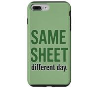 Stesso Foglio Diverso Giorno Divertente Sarcastico Ufficio Dicendo IT Custodia per iPhone 7 Plus/8 Plus