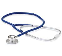 Stetofonendoscopio BLU Doppia testa ruotante in Alluminio anodizzato Adulti Art.