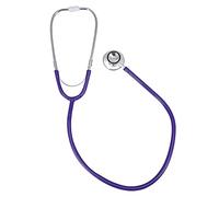 Stetoscopio a Doppia Testa, Stetoscopio Professionale Multifunzionale a Doppia Testa per Esame del Diaframma per Adulti o Pediatrico(Viola)