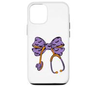 Stetoscopio con fiocco per infermiera, per Halloween Custodia per iPhone 12/12 Pro