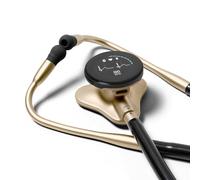 Stetoscopio digitale CORE 500™ - Amplificazione 40x, cancellazione attiva del rumore, ECG a 3 fili, IA autorizzata dalla FDA con Eko+, visualizzazione a colori, adatto al rimborso - champagne