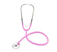 Stetoscopio Giocattolo per Bambini,Stetoscopio a Doppia Testa Simulato,Accessori per il Gioco di Ruolo del Dottore,Può Amplificare il Battito Cardiaco e i Suoni Respiratori Rosa Tokaneit