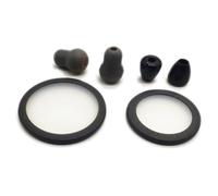 Stetoscopio membrana e tappi per le orecchie, membrana sostitutiva, membrana vibrante, conversione, isolamento termico, cuscinetti auricolari