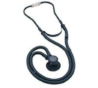 Stetoscopio Sprague Rappaport interamente nero con finiture cromate