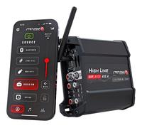 Stetsom HL 400.4 Lettore DS 2 Ohm Amplificatore 400 W Bluetooth Car Audio 4 C...